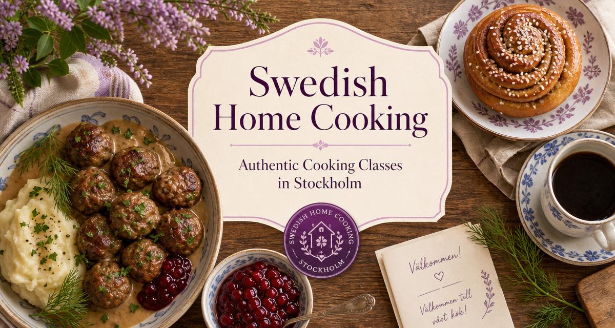 Private cooking classes in Stockholm